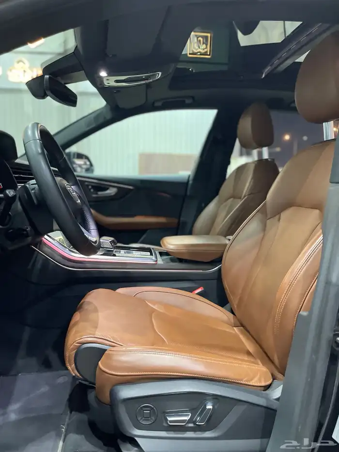 اودي Q8 S Line سعودي 2020 اسود-جملي 8