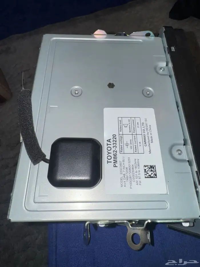 شاشة كورولا 2024 بستكر الوكالة نظيفة جدآ 2