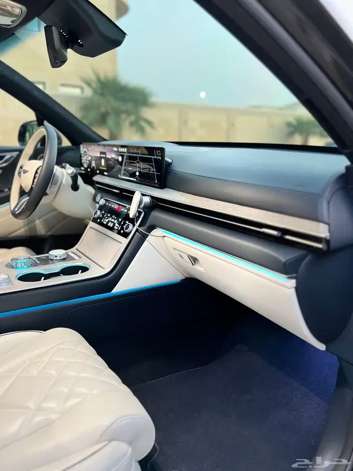 جينيسيس GV80 رويال فل كامل 2025 مالك اول سعودي وكالة 43