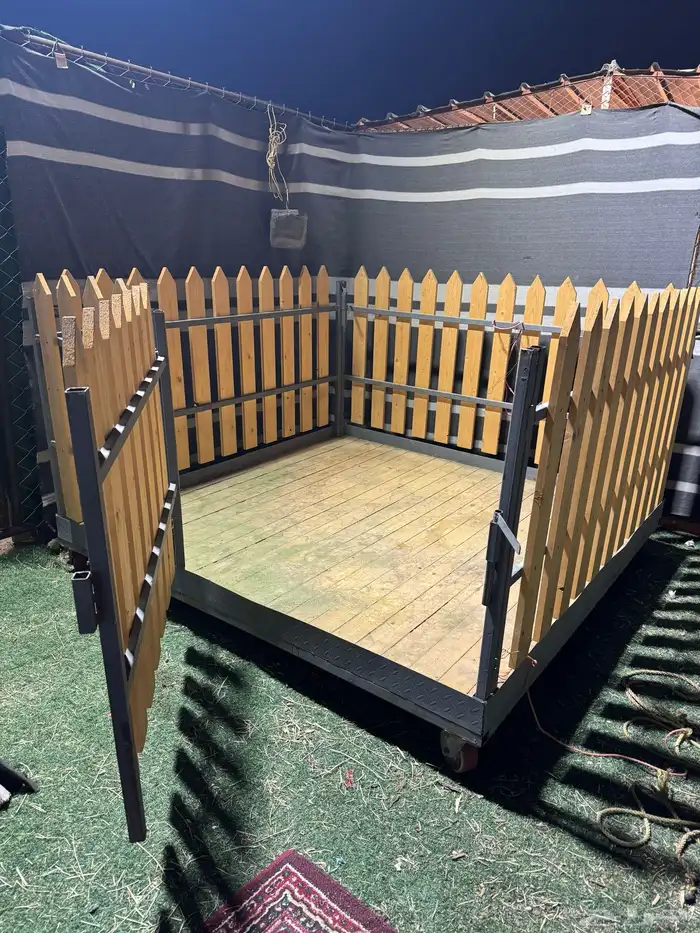 شبك خشب زينه للتشميس او العرض 0