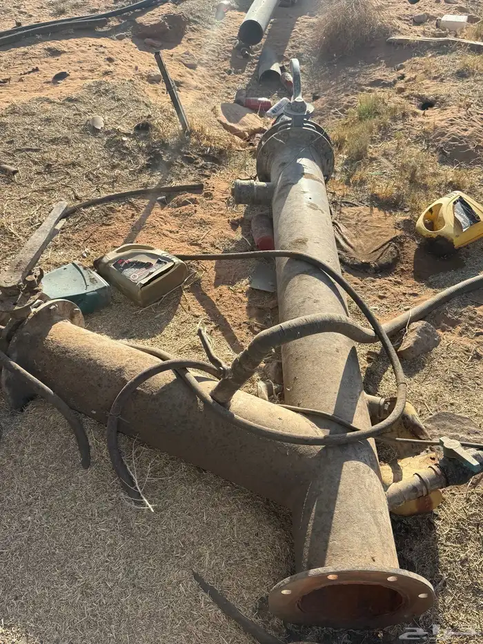 معدات زراعية رشاش محوري وطرمبة ماء 5