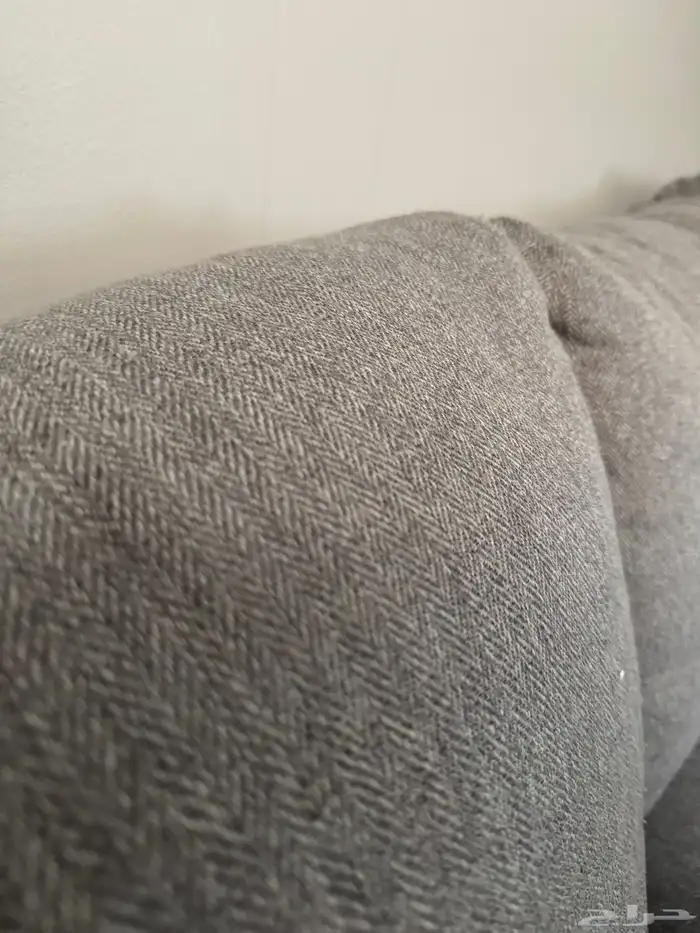 كنب رمادي متصل 3 قطع سيتي دبليو 3