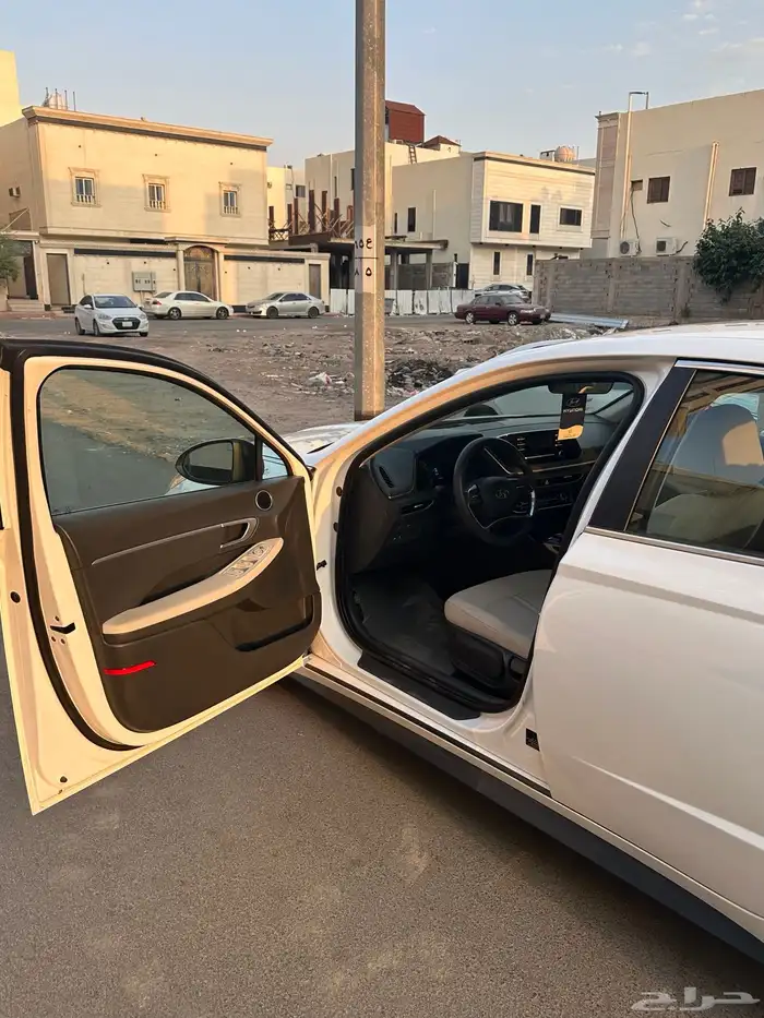 للبيع سوناتا 2020 أبيض   نظيفة 4