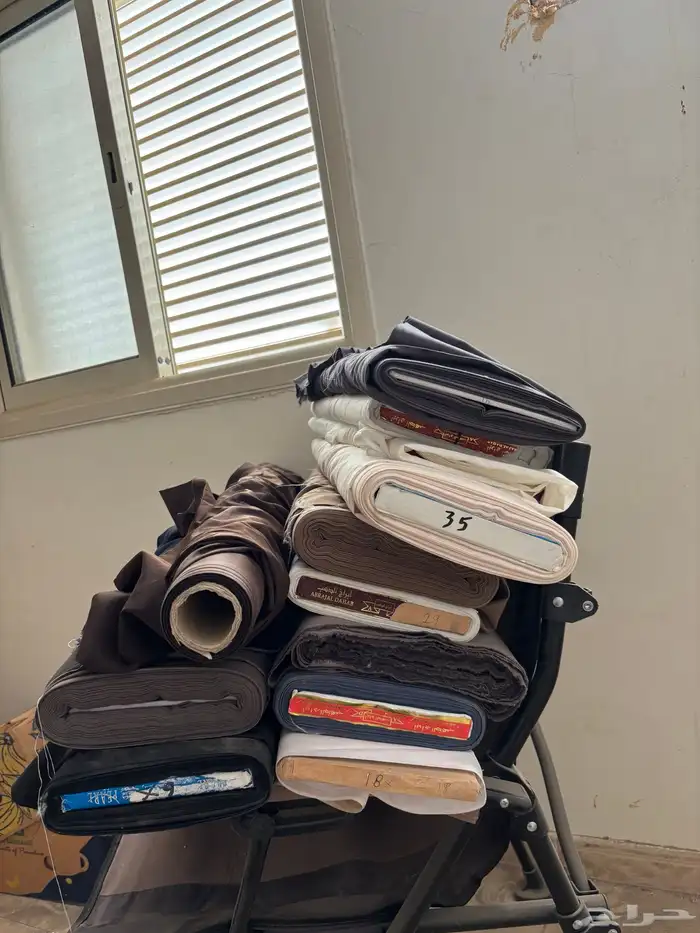 اقمشة وادوات خياطة 0