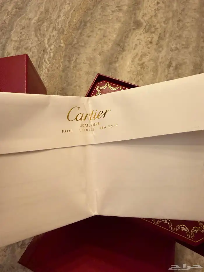 ساعة كارتير اصلية سانتوس دومونت حجم صغير 9