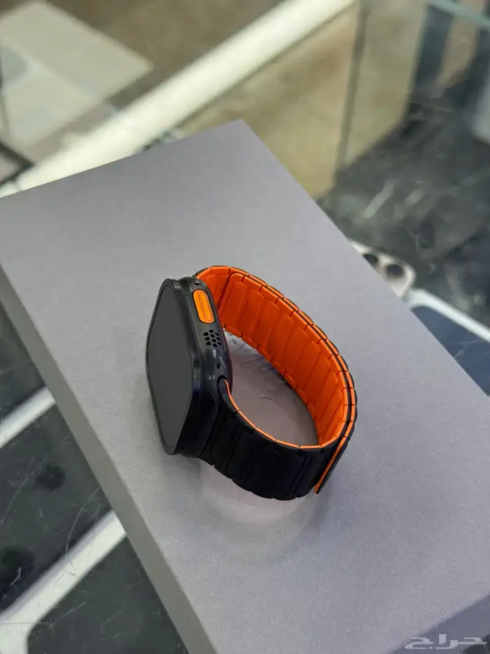 ساعه الترا 2 اللون الأسود. 4