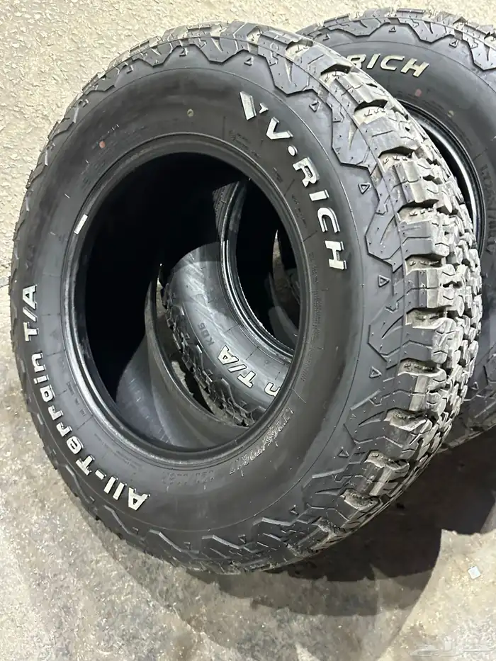 كفرات حجري ودواي فيرتش مقاس 265 70 17 4