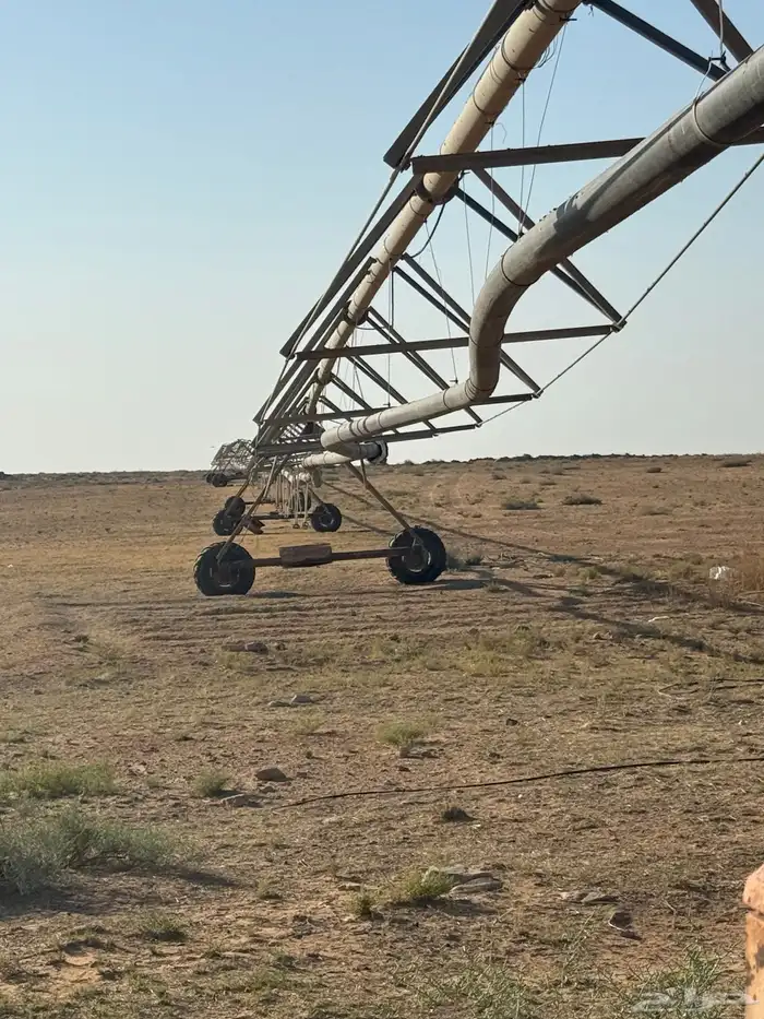 معدات زراعية رشاش محوري وطرمبة ماء 13