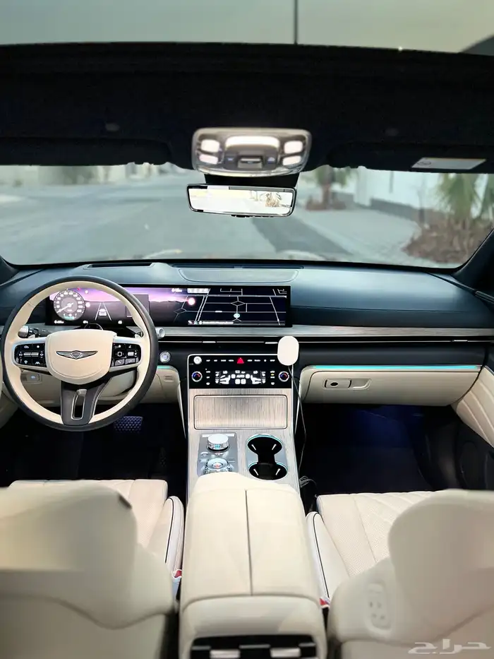 جينيسيس GV80 رويال فل كامل 2025 مالك اول سعودي وكالة 37