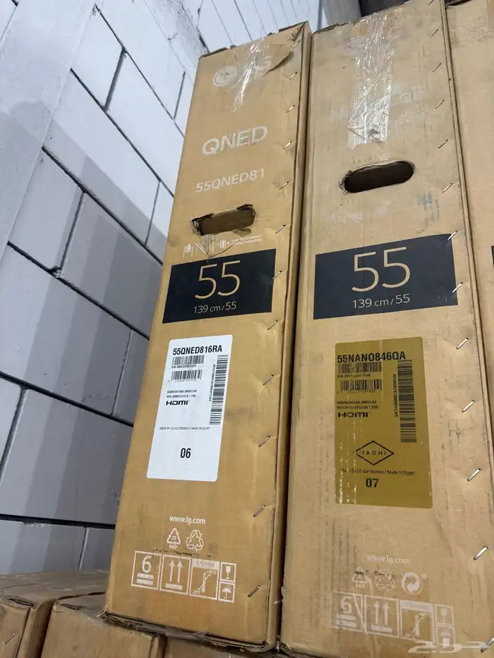 شاشات ال جي 55 بوصه فئة كيوند ونانوسيل جديد استوك مخفض 5
