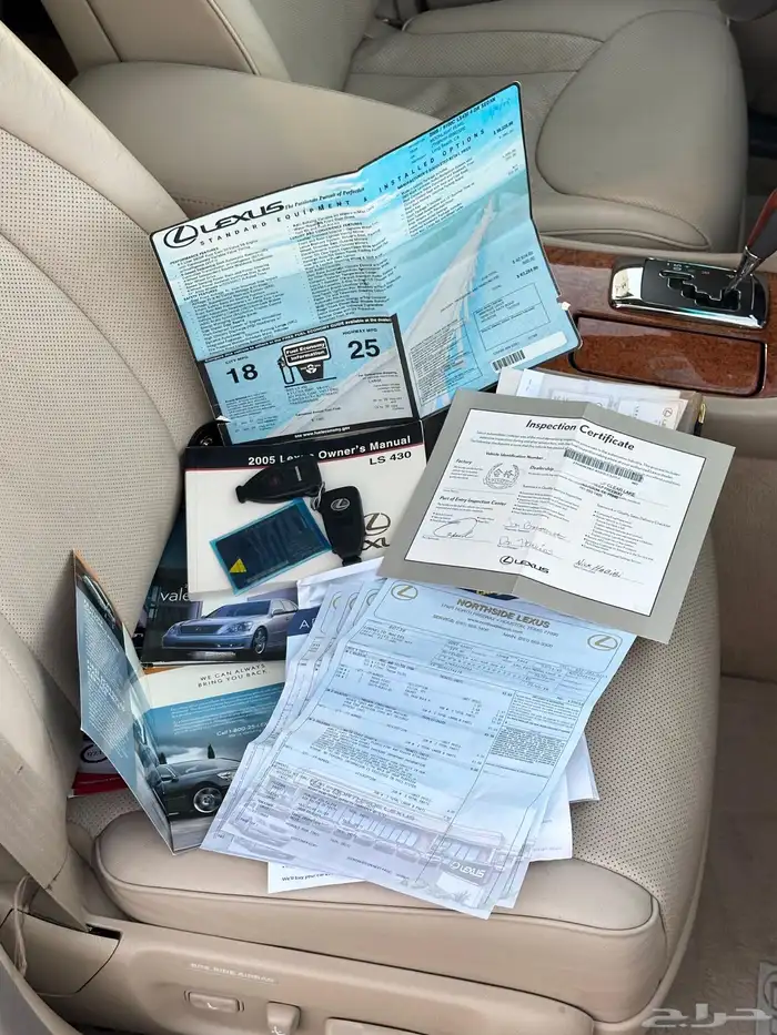 للبيع لكزس 2005 قمه في النظافة 11
