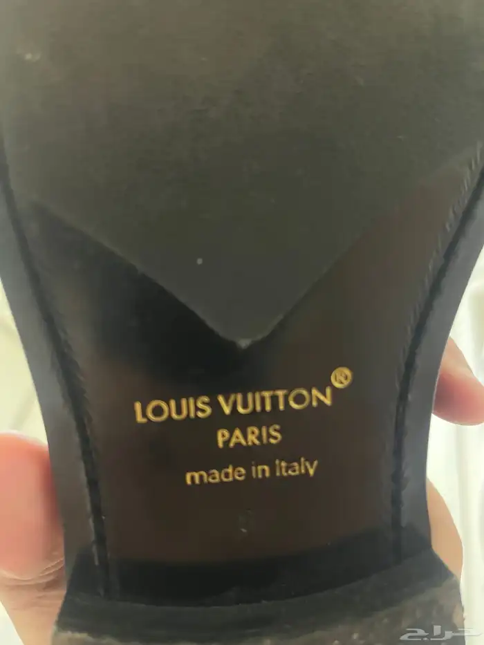 شوز لوفر لويس فيتون اسود رسمي 1