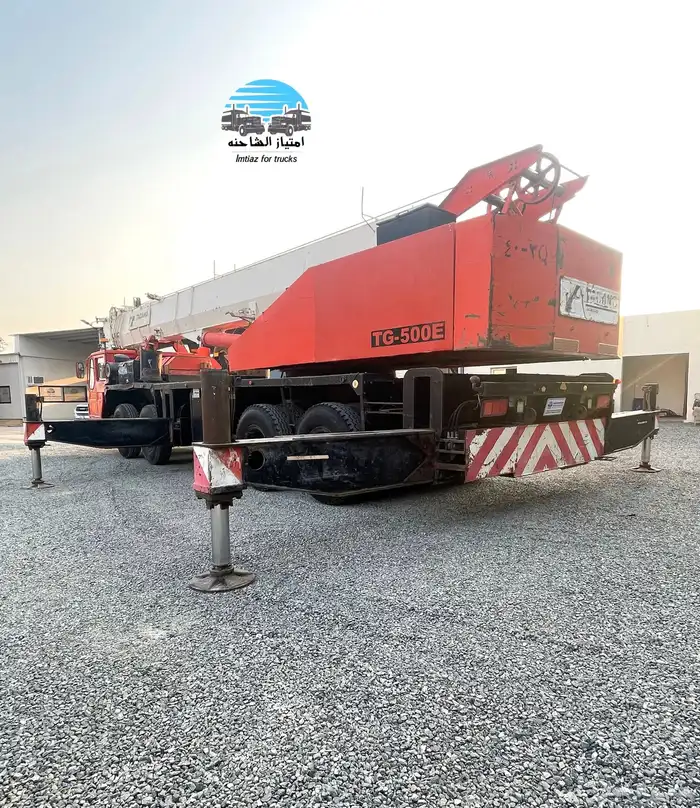 كرين تدانو TADANO 50 طن موديل 1991 وارد اباحسين ياباني اصلي 3