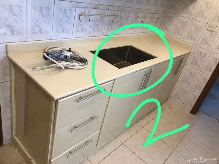 مغاسل رخام طبيعي وصناعة ومطبخ وطولات الانجاز 3ايام مع الت 1