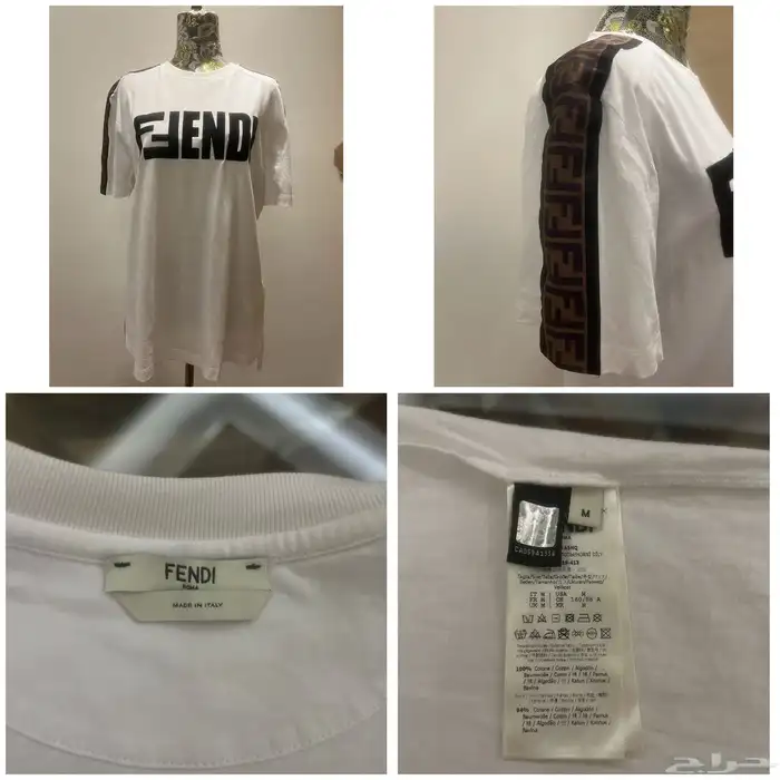 تشيرتات ماركات عالميه مختلفه اصلي Fendi-Gucci_Blman 15
