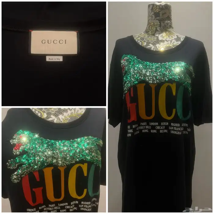 تشيرتات ماركات عالميه مختلفه اصلي Fendi-Gucci_Blman 17