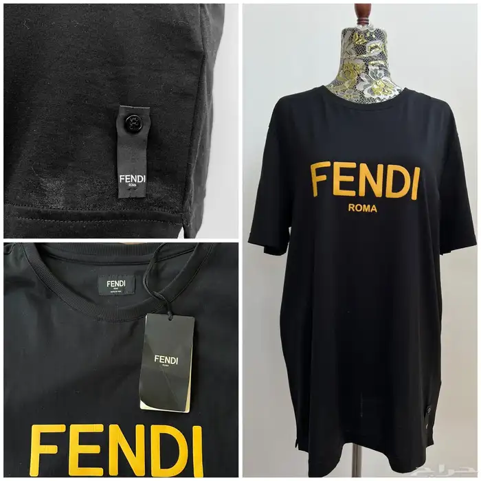 تشيرتات ماركات عالميه مختلفه اصلي Fendi-Gucci_Blman 14