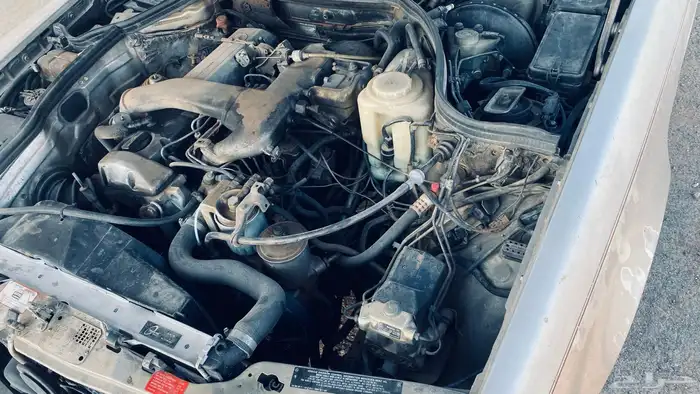 مرسيدس حجم300-5سلندر-تيربو ديزل موديل1991 24