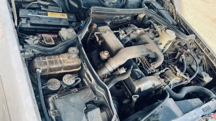 مرسيدس حجم300-5سلندر-تيربو ديزل موديل1991 27