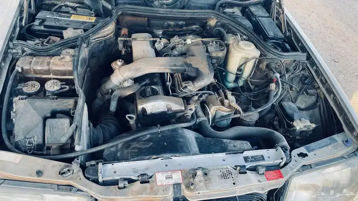 مرسيدس حجم300-5سلندر-تيربو ديزل موديل1991 28