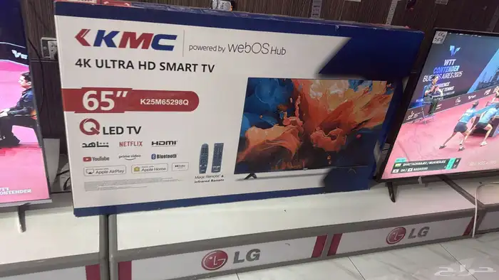 شاشات تلفزيون سمارت 4   اقل سعر بتوصيل وتركيب الفوري 12