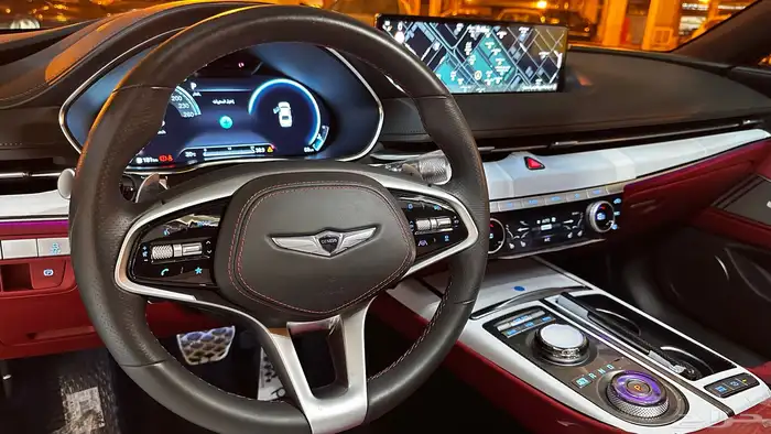 Genesis G80 V6 twin turbo جديد 10