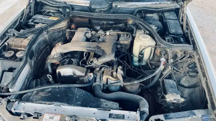 مرسيدس حجم300-5سلندر-تيربو ديزل موديل1991 25