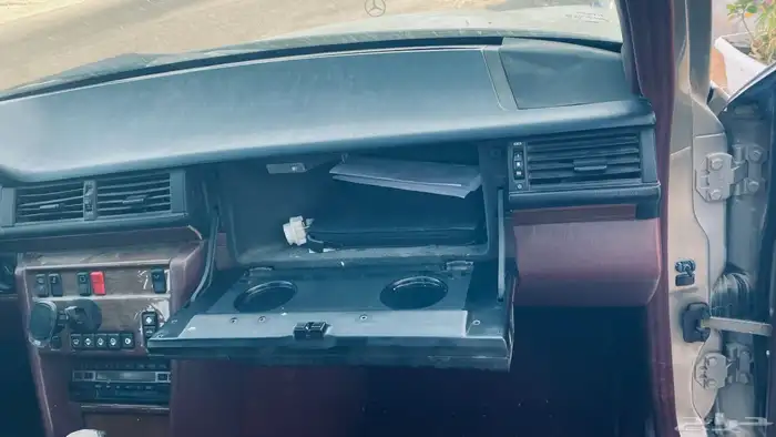 مرسيدس حجم300-5سلندر-تيربو ديزل موديل1991 9