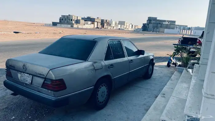 مرسيدس حجم300-5سلندر-تيربو ديزل موديل1991 5