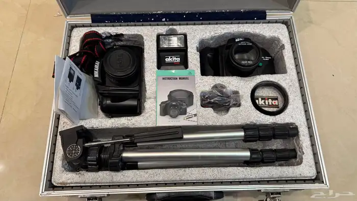 طقم كاميرات كلاسيكية من شركة Akita الأصلية 2