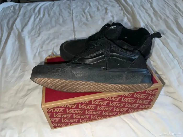 شوز فانز اسود shoes vans knu-skool triple black 1