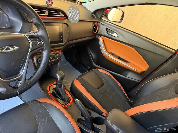 شيري تيجو 2 المديل 2022 وارد اليمني اللون الأحمر بدي وكالة 38