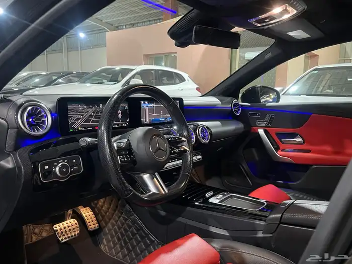 مرسيدس A200 موديل 2024 عداد 52 الف AMG 24