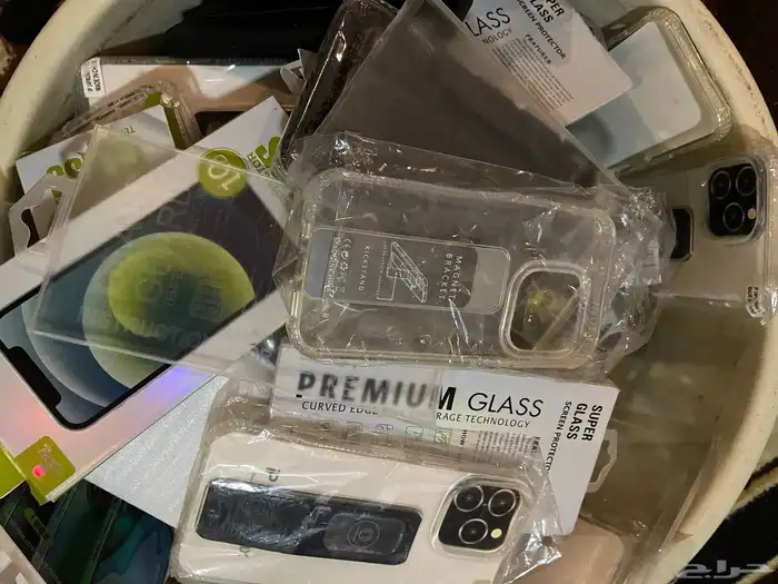 جميع شاشات حمايه واغلفه ايفون من Xالى15 بروماكس اغلفه حمايه 0