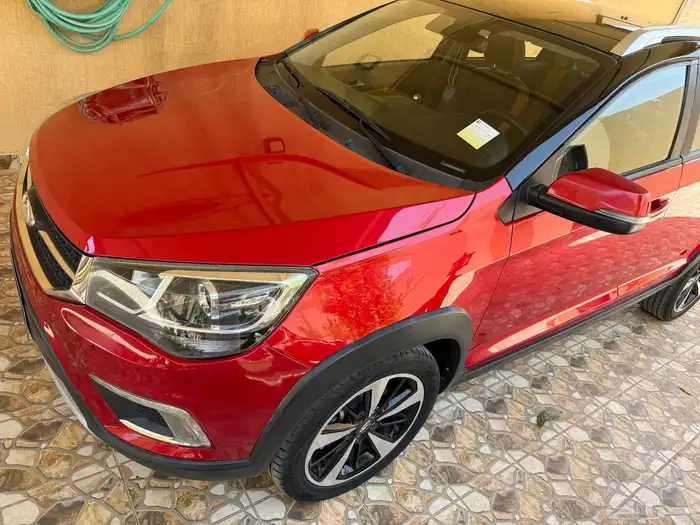 شيري تيجو 2 المديل 2022 وارد اليمني اللون الأحمر بدي وكالة 4