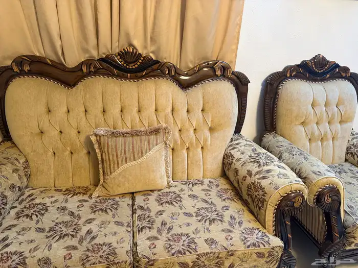 كنب مجالس جديدة استعمال نظيف 6