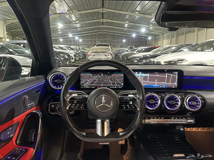 مرسيدس A200 موديل 2024 عداد 52 الف AMG 26