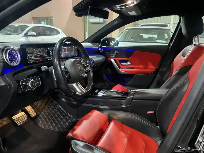 مرسيدس A200 موديل 2024 عداد 52 الف AMG 25