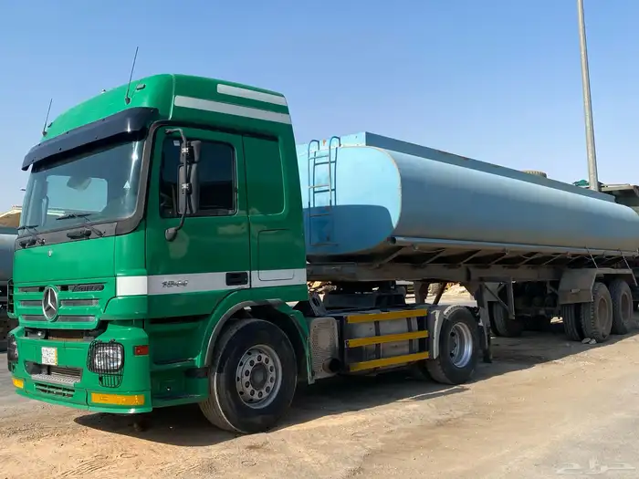 تريلات توانك ماء للايجار مع السواقين للمشاريع والشركات 2