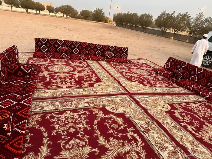 تاجير زل ازرق زل ملكي كراسي ملكي خيام بيوت شعر 2