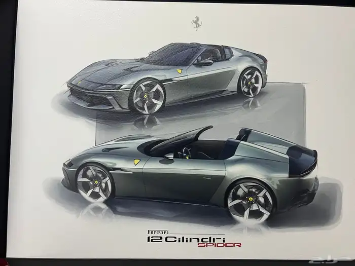 صورة سيارة من فيراري 4