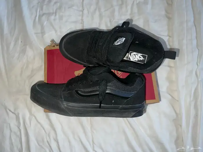 شوز فانز اسود shoes vans knu-skool triple black 0