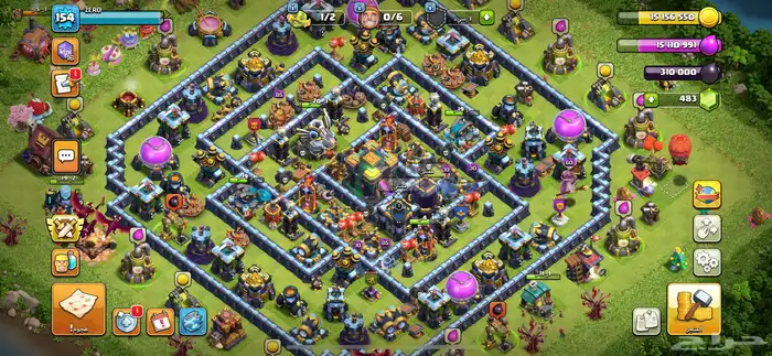 حساب كلاش أوف كلانس للبيع 0