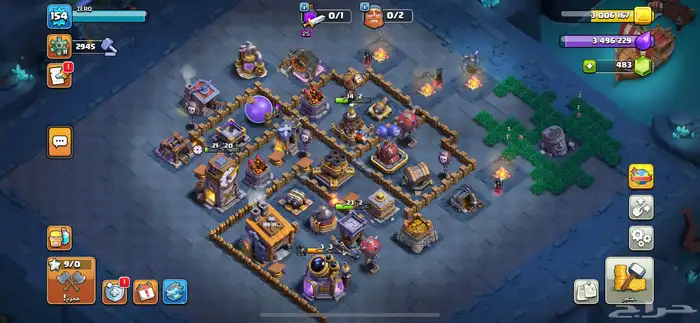 حساب كلاش أوف كلانس للبيع 2