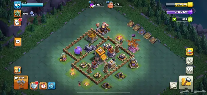 حساب كلاش أوف كلانس للبيع 3