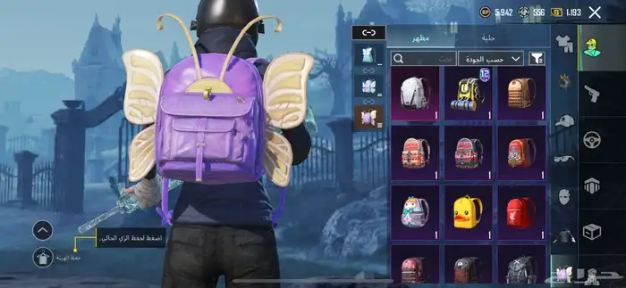 حساب ببجي للبيع 25