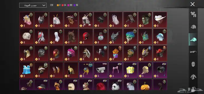 حساب ببجي للبيع 10