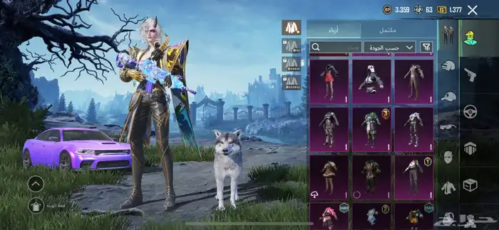 حساب ببجي للبيع 7