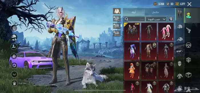 حساب ببجي للبيع 4