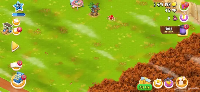 حساب مزرعة هاي داي   hay day 1